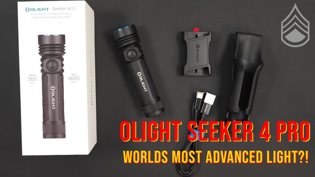 Olight Seeker 4 Pro - Is This The Worlds Most Advanced Light!?