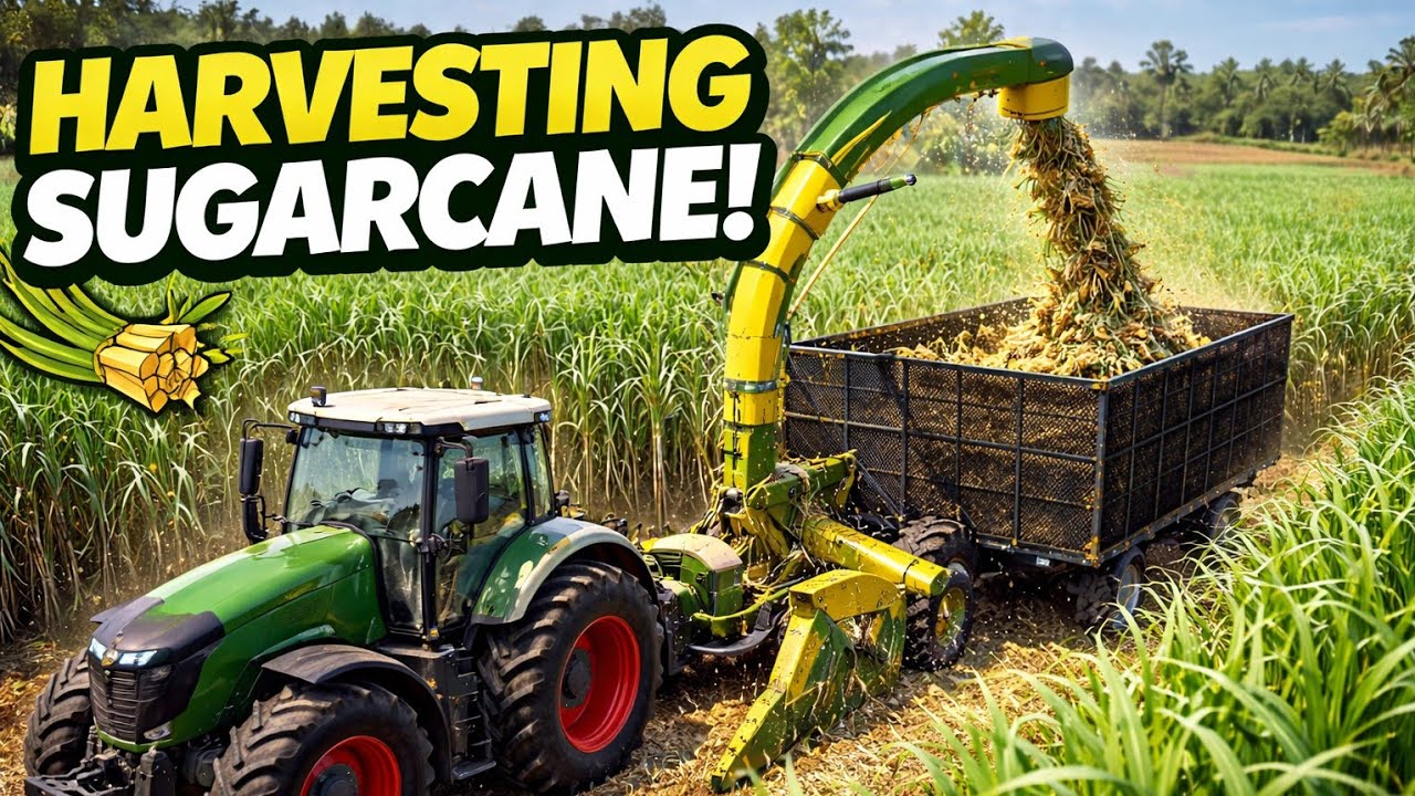 كيف نحصد قصب السكر خطوة بخطوة | Farming Simulator