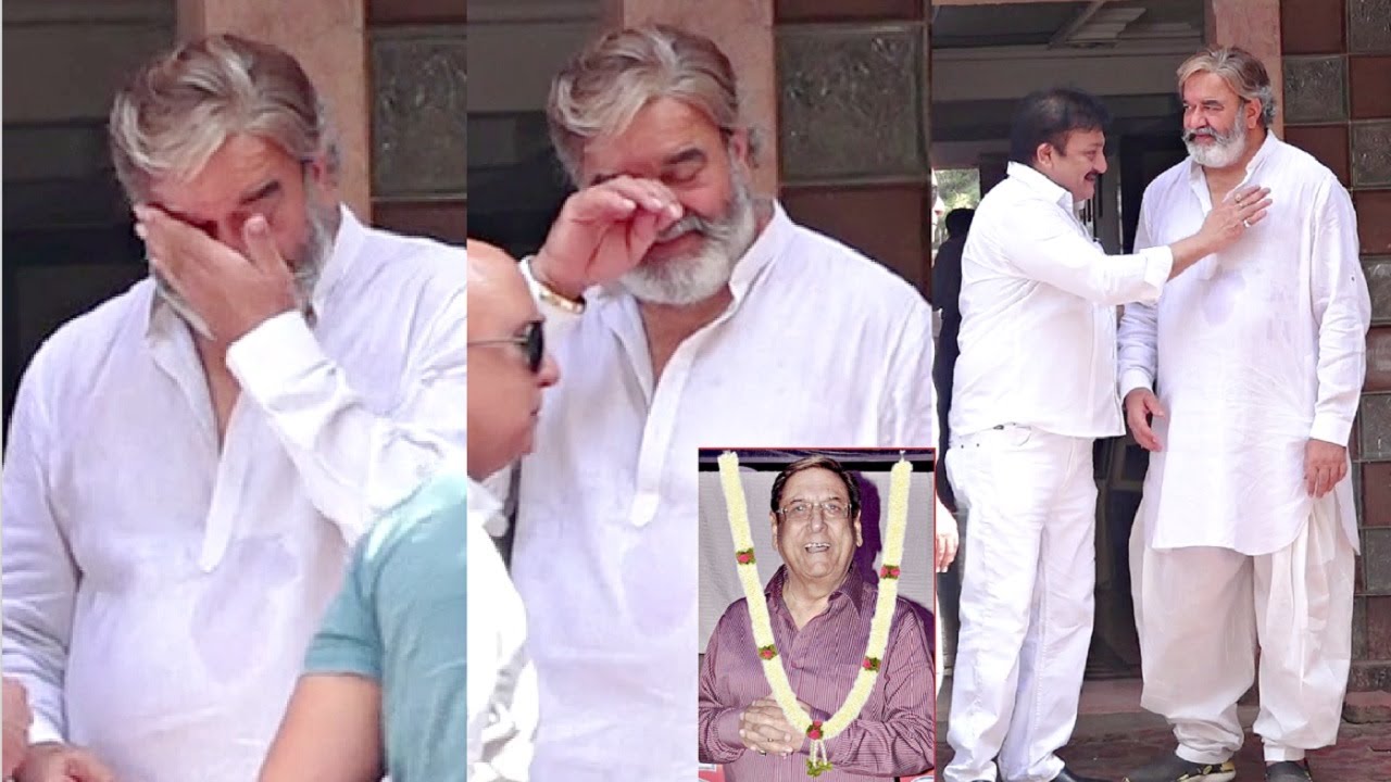 Mahabharat Actor Surendra Pal Breaks Down At Gufi Paintal FuneraI