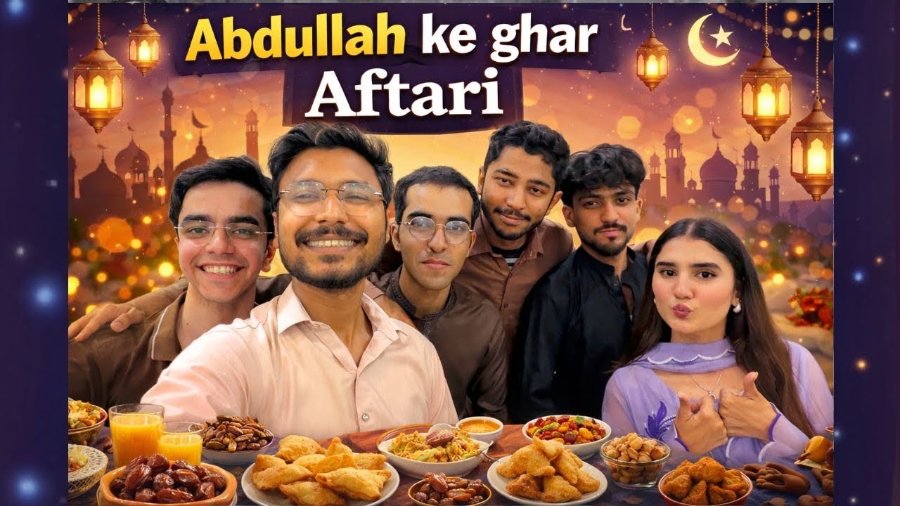 Finally Abdullah na Iftari karwa di 🥳😍| B18