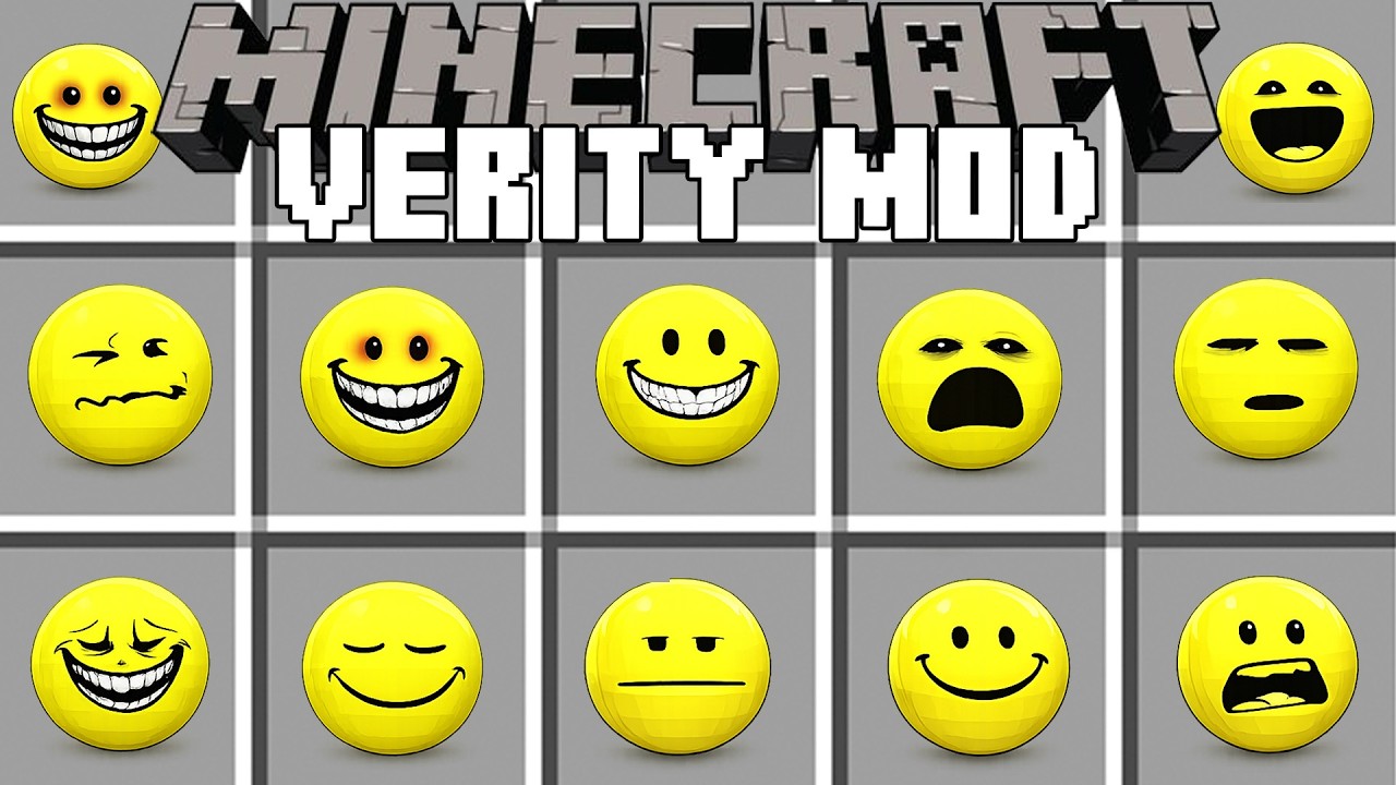 Minecraft VERITY MOD / VERITY SCARY MOD! (Minecraft Mods)
