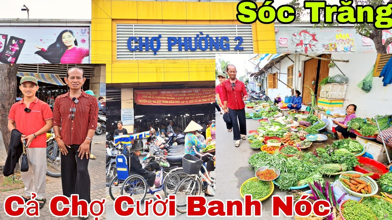 Idol Thảo Sương Đi Chợ Phường 2 Sóc Trăng. Bà Con Rất Vui Cười B.anh C.hợ Với Thánh Liệu Sóc Trăng