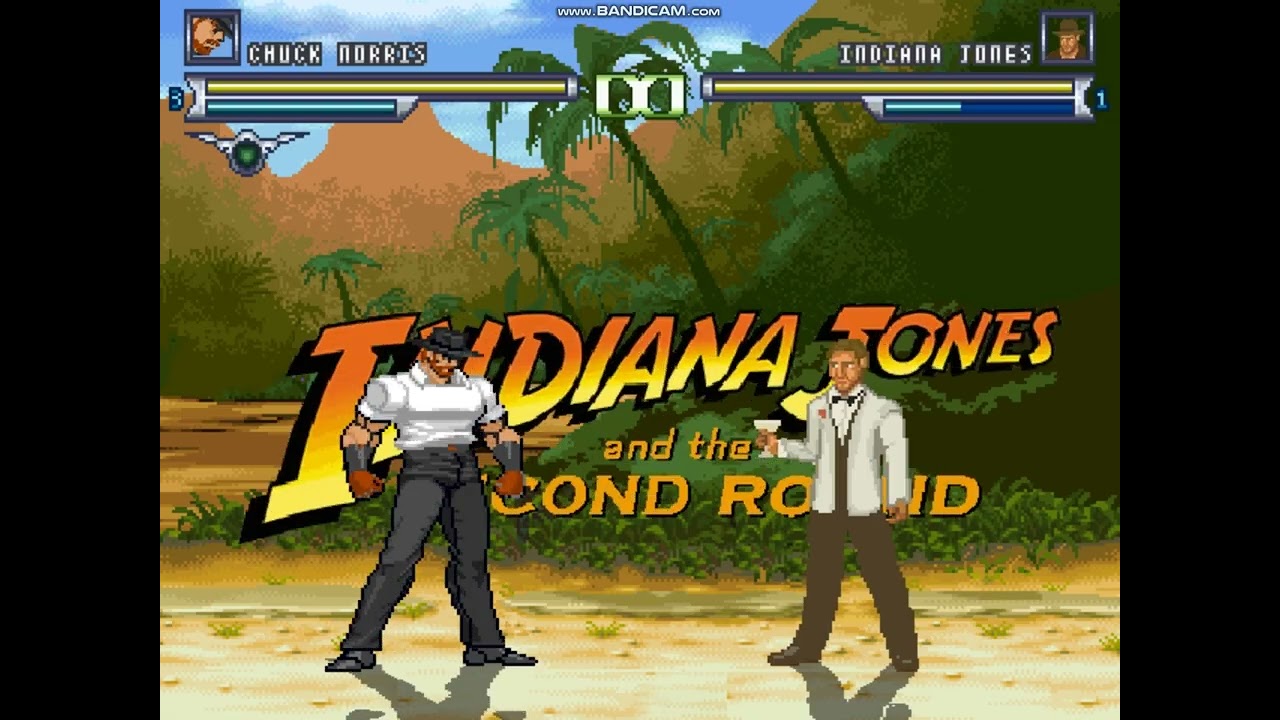 MUGEN Chuck Norris vs Indiana Jones