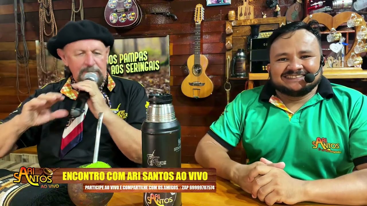 ENCONTRO COM ARI SANTOS REDE TV BLOCO 001