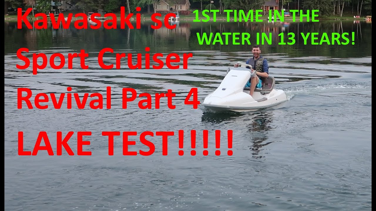 KAWASAKI SC SPORT CRUISER REVIVAL PART 4(Lake test!)