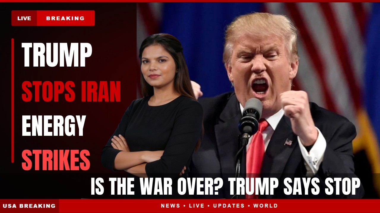 Trump HALTS Iran Energy Strikes After Israel Hits Key Gas Field | USA Breaking