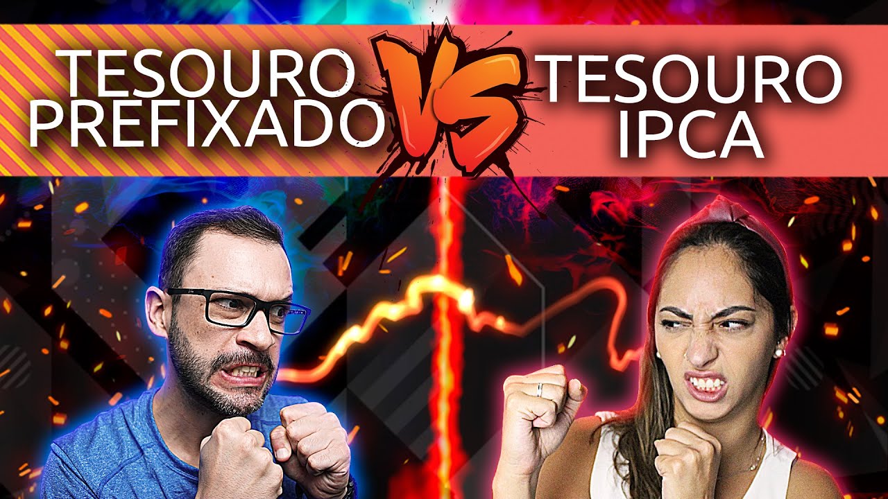 Tesouro Prefixado X Tesouro IPCA? Qual é o melhor investimento? Batalha do TESOURO DIRETO🥊