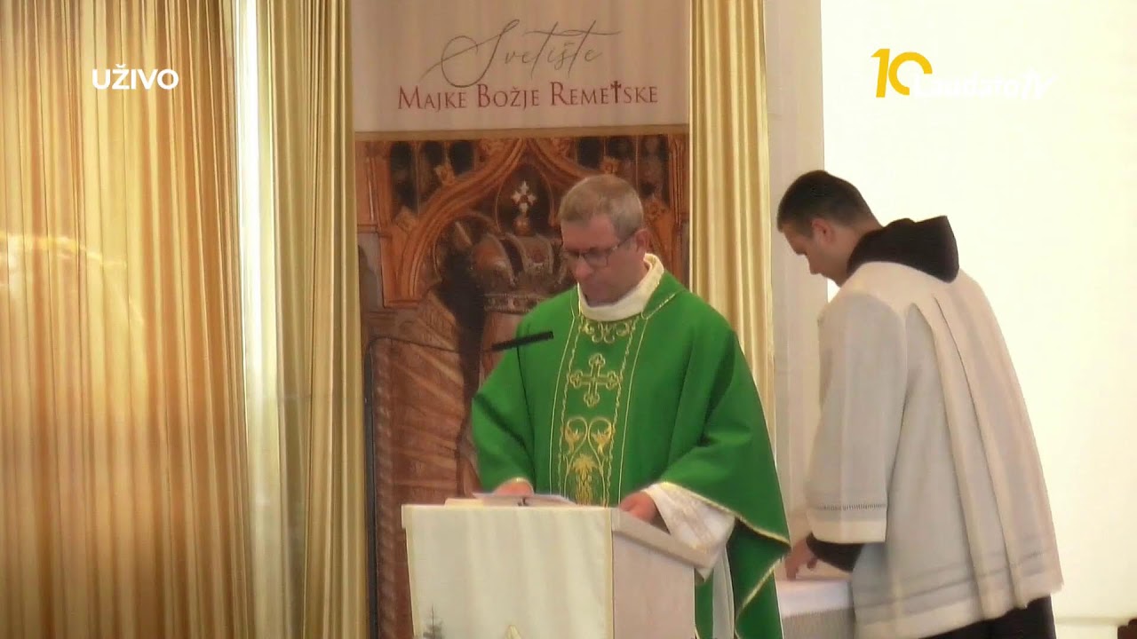 [UŽIVO] Sveta Misa, Svetište Majke Božje Remetske