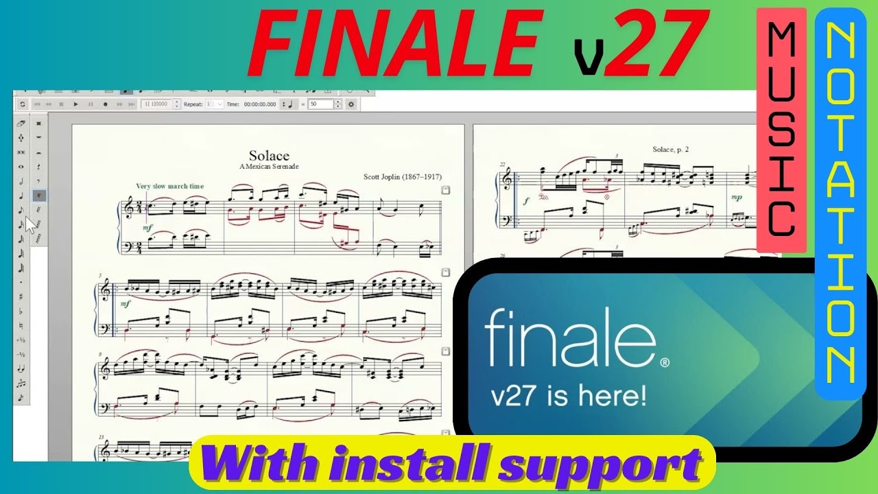 How to install Make Music Finale 27 on Windows & Apple MAC OS | Basic operations Tutorial included