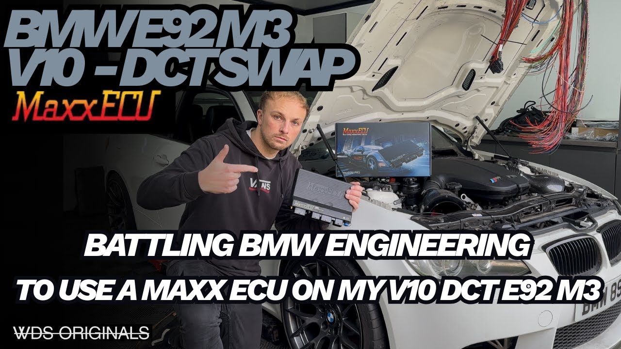 S85 V10 DCT E92 M3 - BMW Engineering против Maxx ECU!!