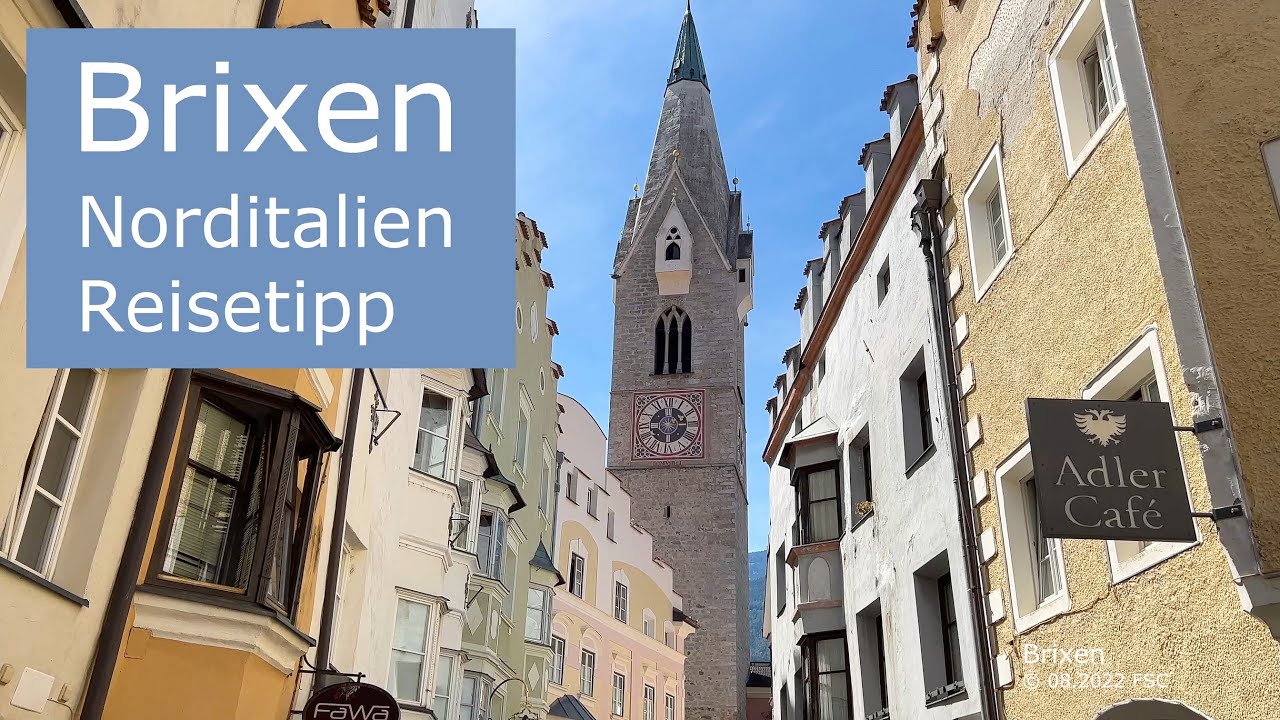 Brixen - Südtirol - Norditalien - Reisetipp (4k) - Bressanone #brixen #italy #südtirol 
