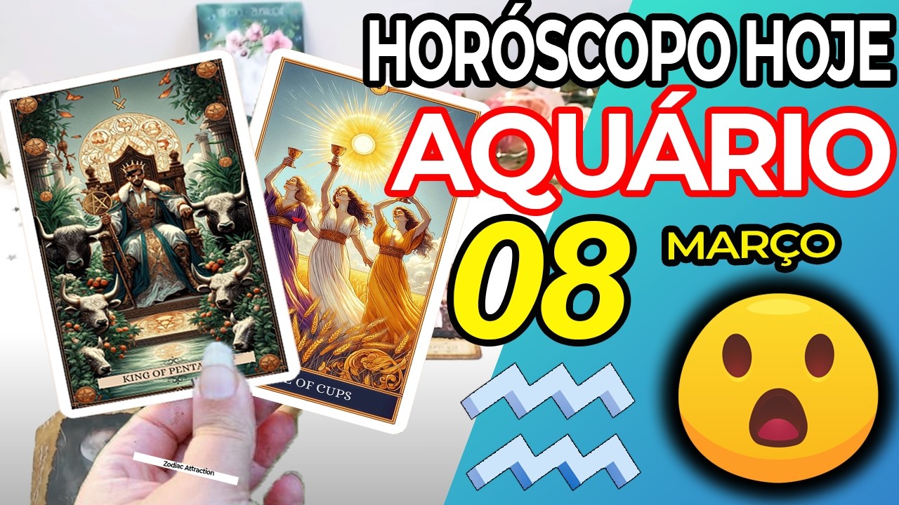☢️APARECERÁ DE REPENTE😲E MUDARÁ SUA VIDA💰 Aquário ♒ 8 Março 2026 | Horoscopo do dia de hoje ♒ Tarot