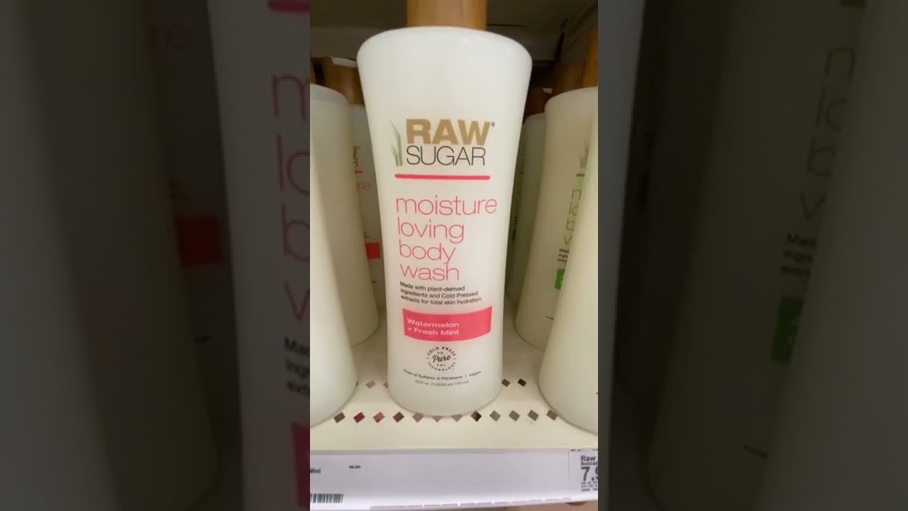 RAW SUGAR* THE BEST BODY WASH! #shorts