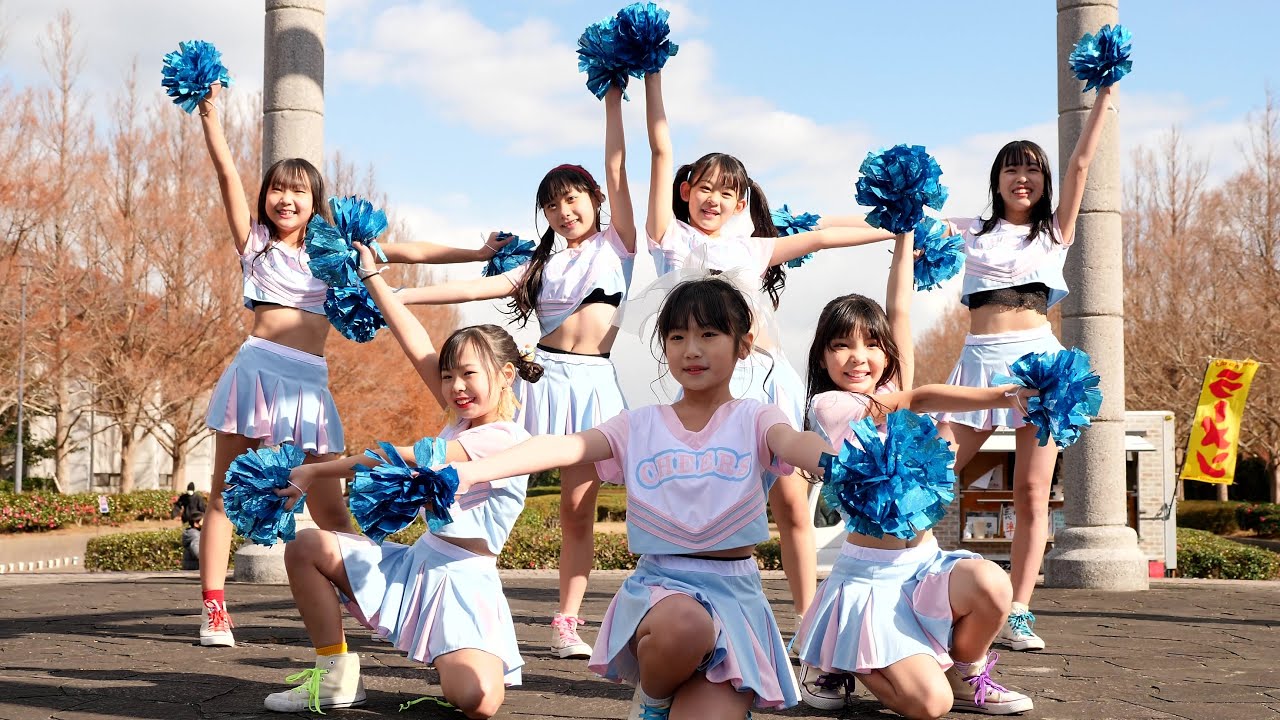 bridge・Go♪hug♡[4K/60P]2021/12/18 クリスマスマルシェ(後半)(チア衣装) #bridgeGohug #ブリッヂゴーハグ #zerodanceschool