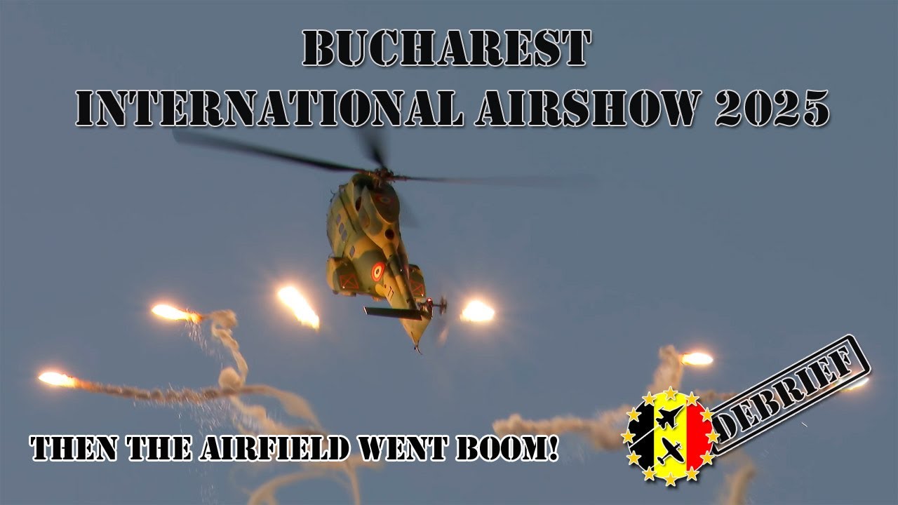 Airshow Debrief: Spectacular action over Bucharest at BIAS 2025!