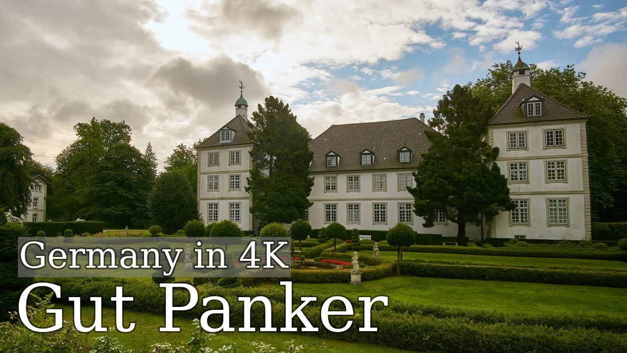 【4K】Gut Panker: A walk at the baroque equestrian estate