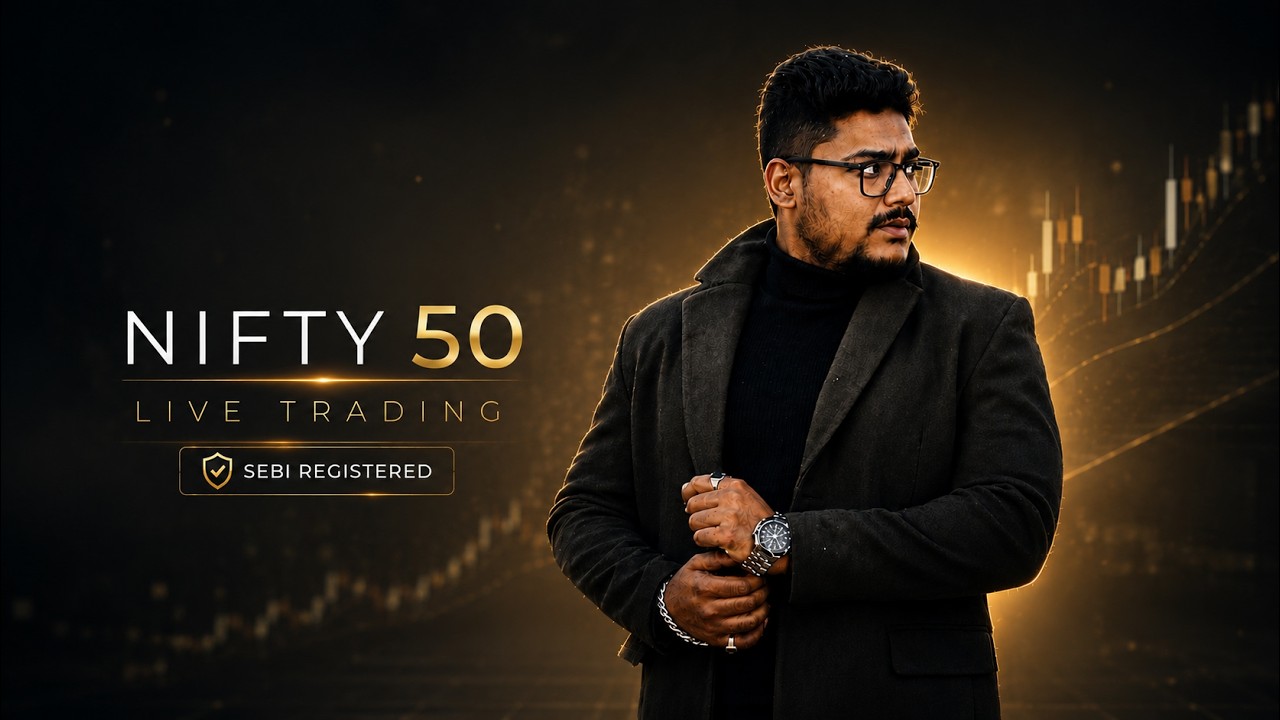 Nifty 50 & Sensex Live Trading || Liquidity Hunting - SEBI Registered RA
