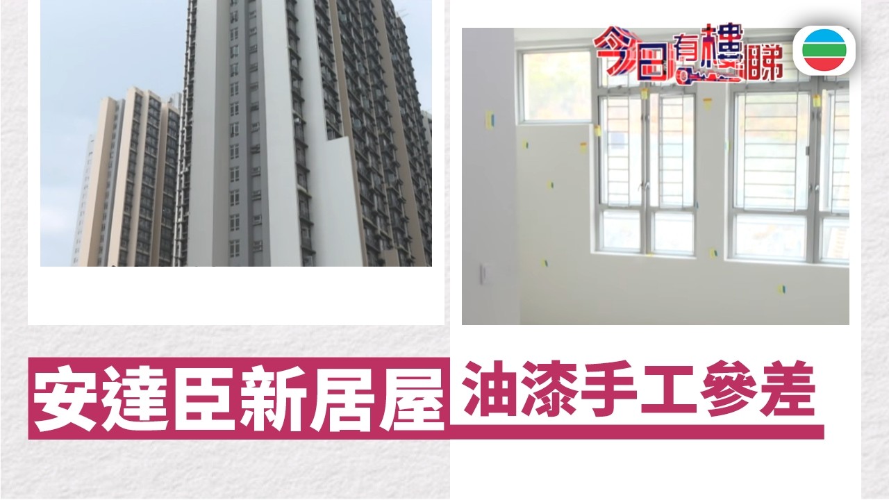 TVB今日有樓睇｜2026年02月11日｜安達臣新居屋　油漆手工參差｜樓市｜樓盤