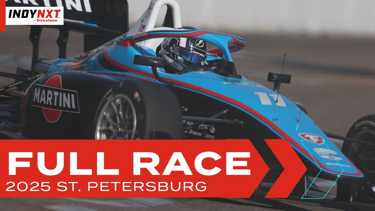 2025 INDY NXT by Firestone Grand Prix of St. Petersburg | Full Race