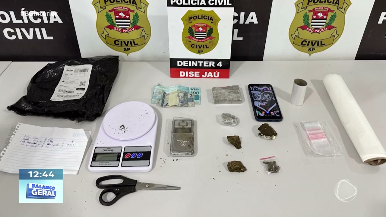 Vila Quinze de Novembro em Jaú: traficante preso com haxixe e dry