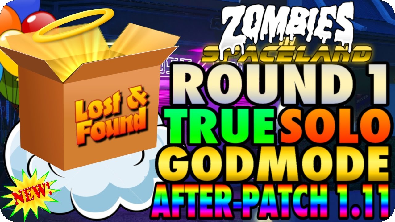 Zombies In Spaceland Glitches: True Solo GodMode Round One 