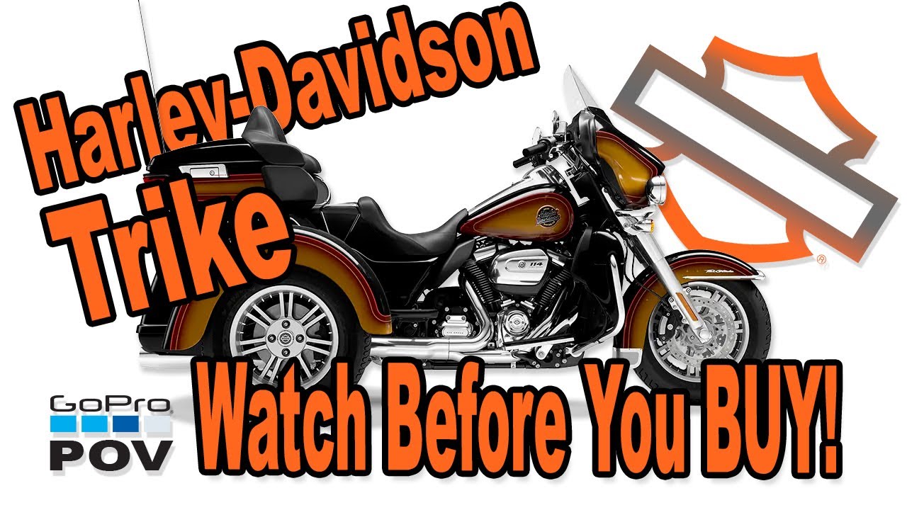 Посмотрите, прежде чем КУПИТЬ трайк Harley Davidson!