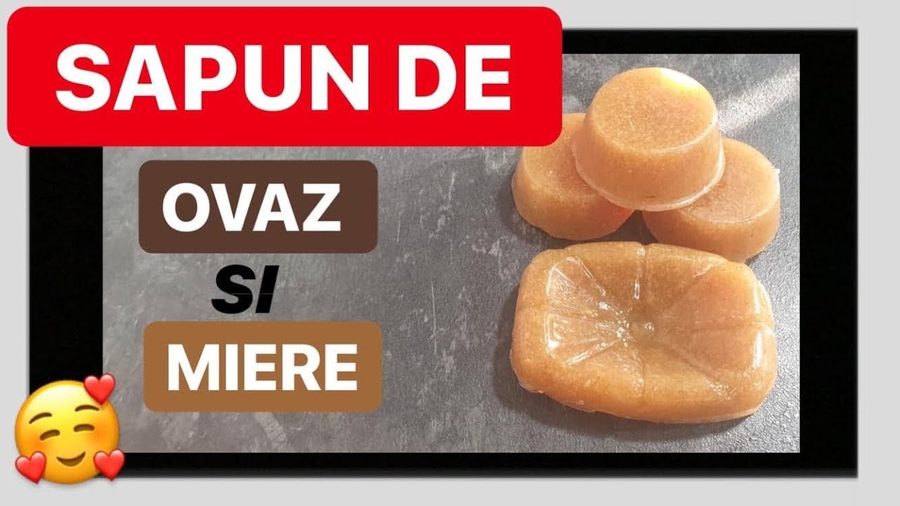 Sapun cu  OVAZ si MIERE sapun ANTI ACNEIC