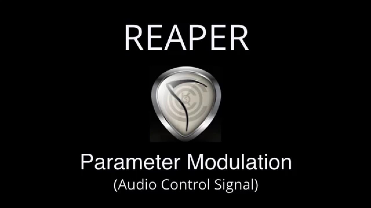 Parameter Modulation in REAPER - Audio Control Signal