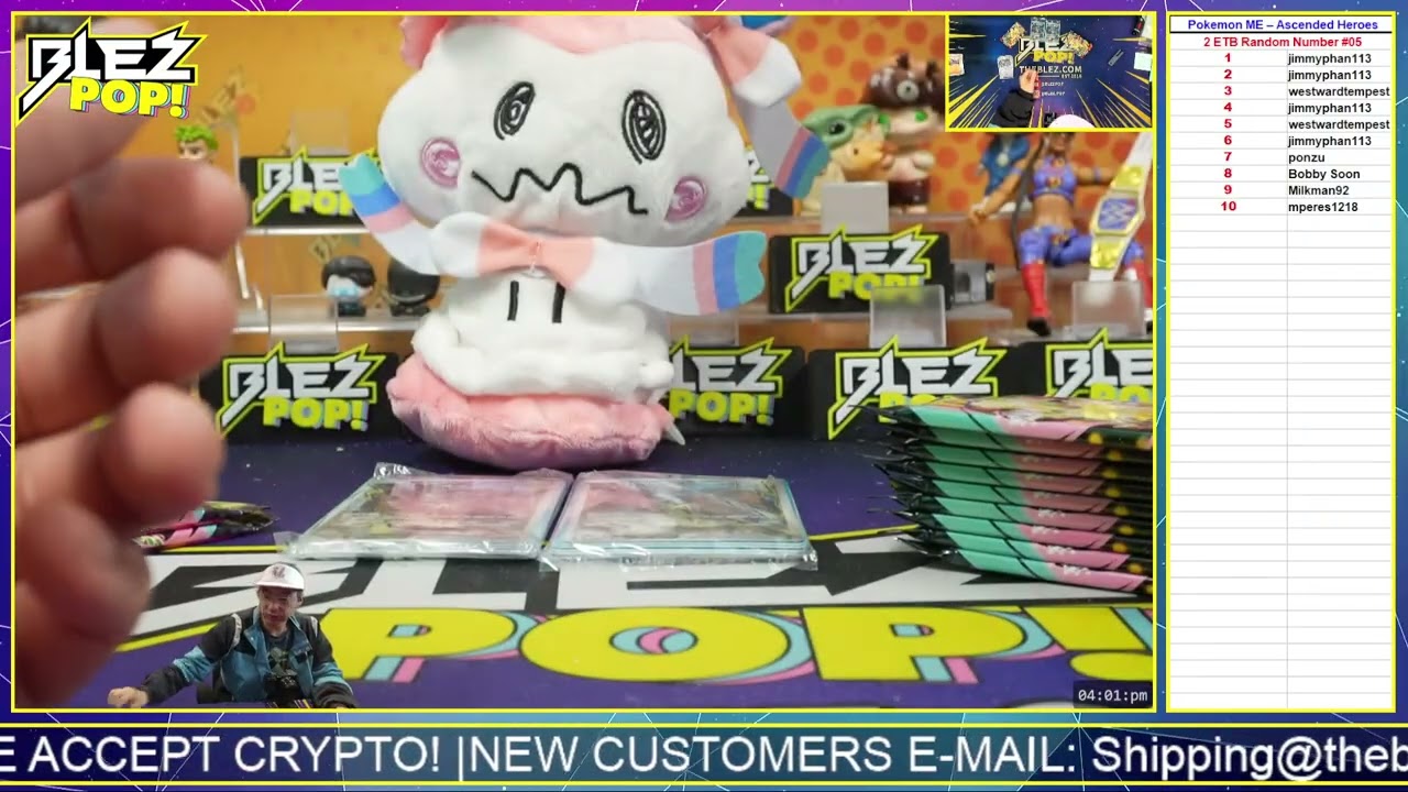 Pokemon Mega Evolution Ascended Heroes 2 ETB Break Random Number #05