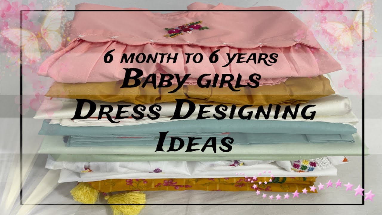 Dress Designing Ideas for Baby Girls by Sewcue | Summer Lawn suits for Little Girls .