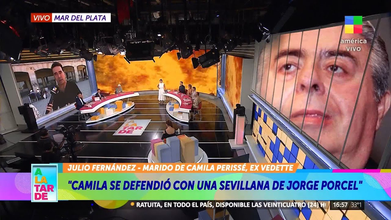 Julio Fernández, marido de Perissé, ex vedette, habló de Porcel: 