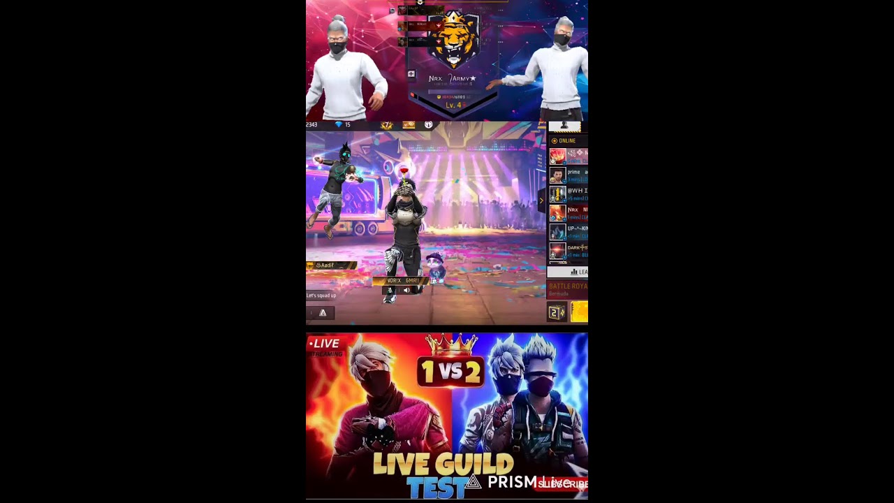 1vs2 GULID TEST ❤️‍🩹🔥