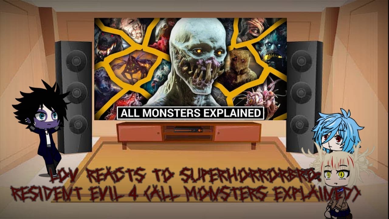 L.O.V. reacts to Superhorrorbro: Resident Evil 4 (All Monsters explained)