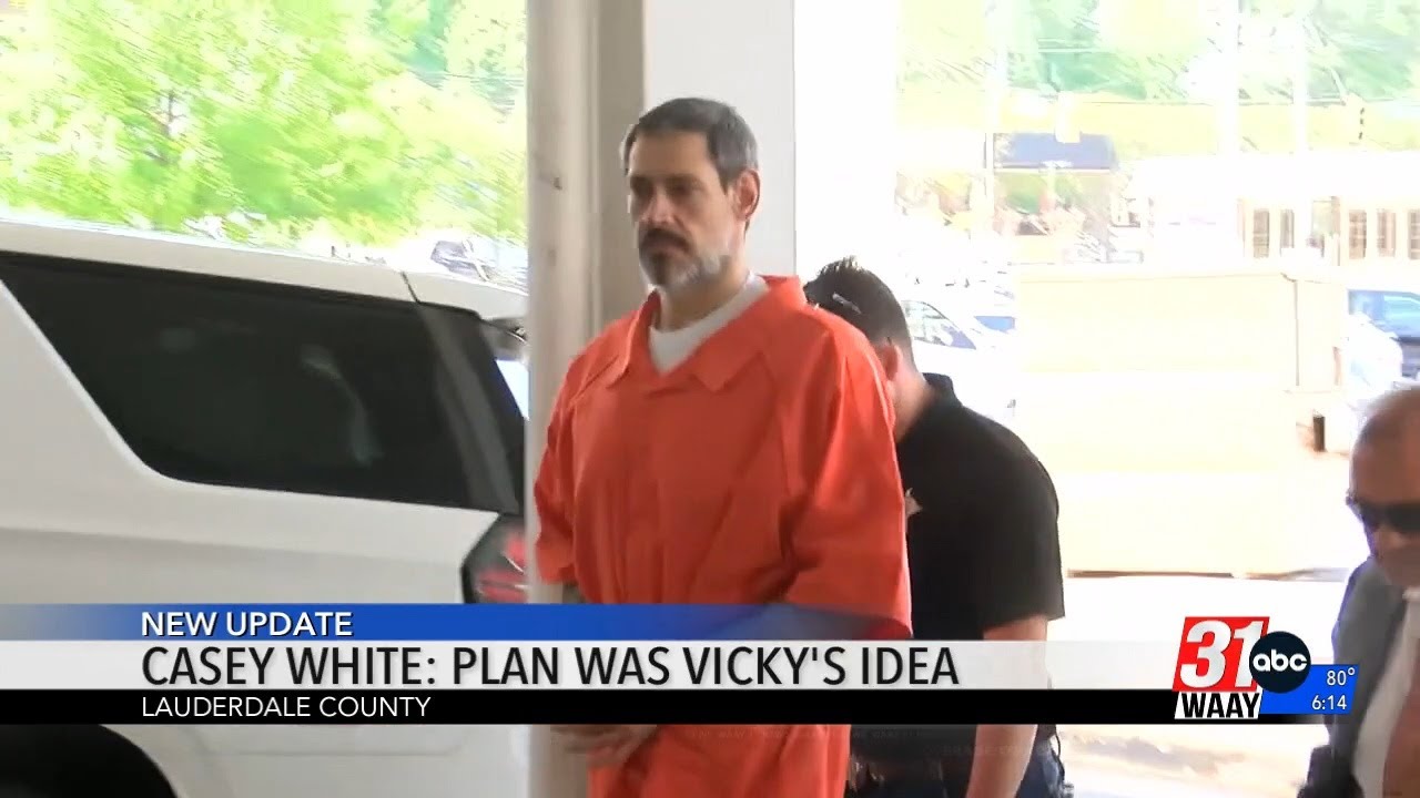 Casey White: Escape was Vicky White's idea