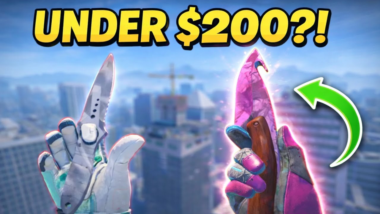 BEST CS2 Knife Skins Under $200 (Budget Knives That Look Expensive)