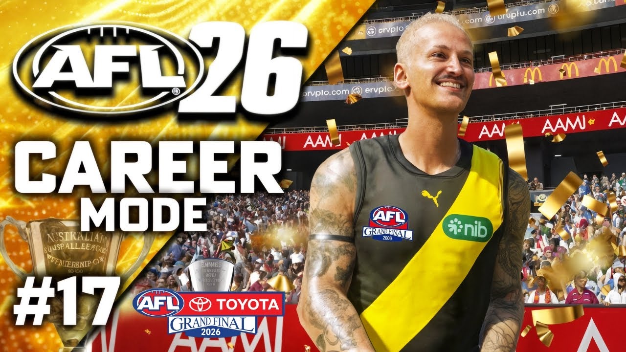 THE AFL GRANDFINAL-  AFL 26 Player Career - EP.17