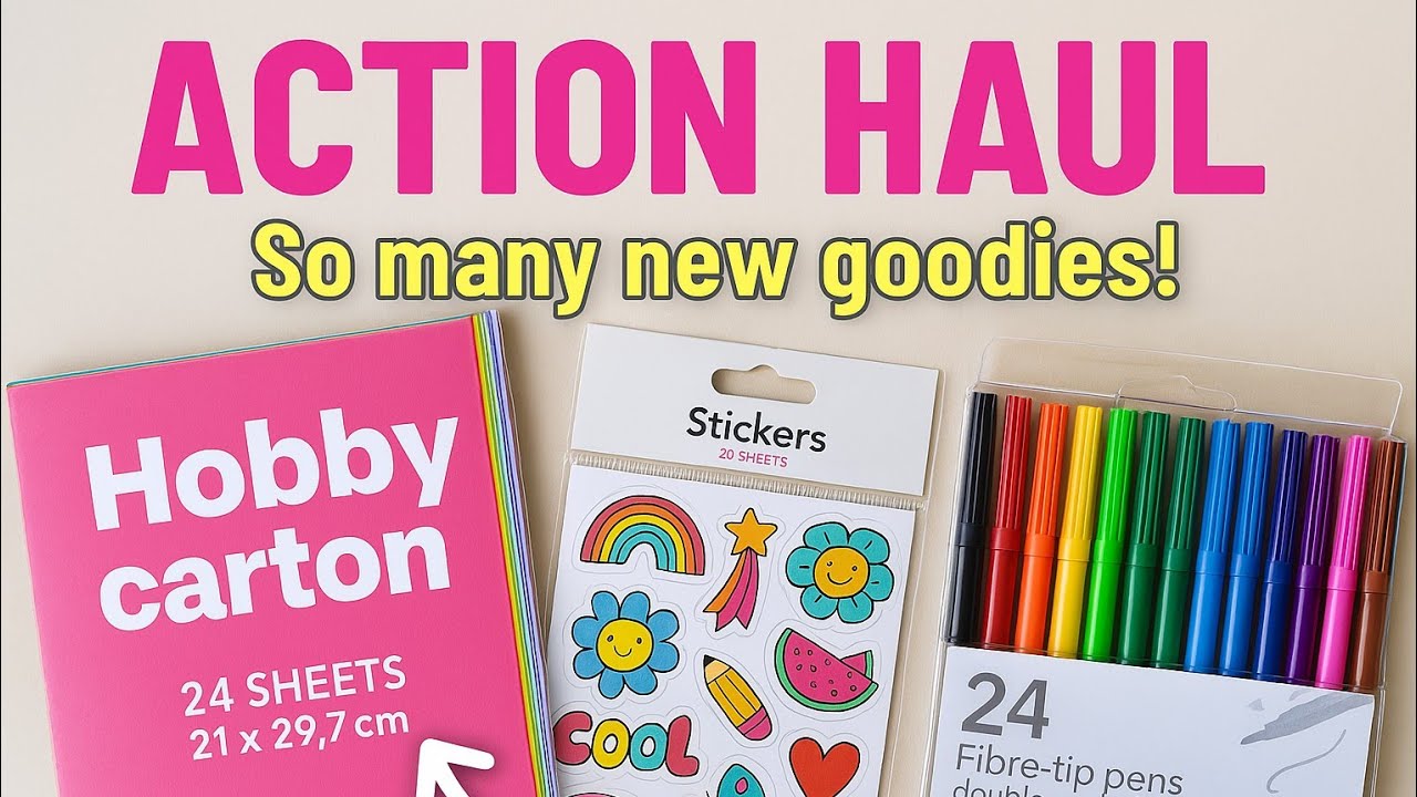 Sticker haul cuteness overload!A Creative Haul: Action Finds & Future Etsy Endeavors! 🛍️✨