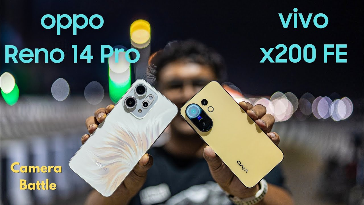 Vivo X200 FE Vs Oppo Reno 14 pro | Camera Comparison