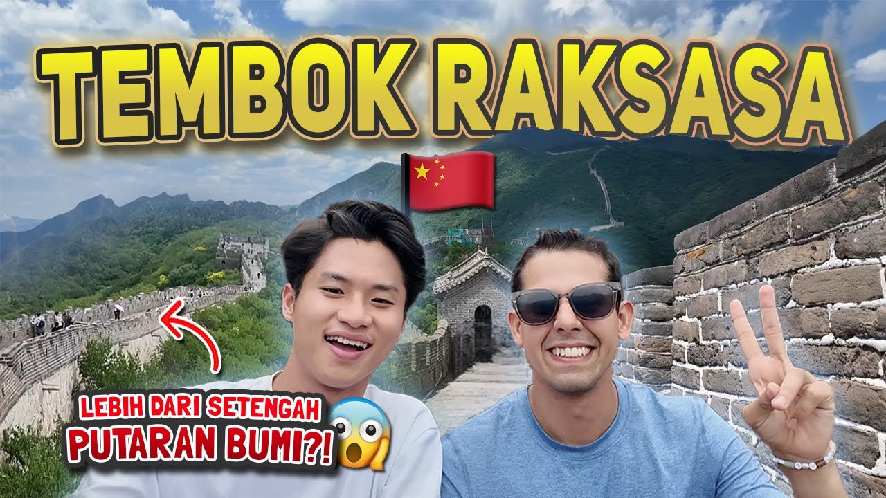 Inilah Struktur TERBESAR yang Dibangun Manusia😱⁉️ TEMBOK RAKSASA Sepanjang Lebih Dari 21.000Km🇨🇳万里长城