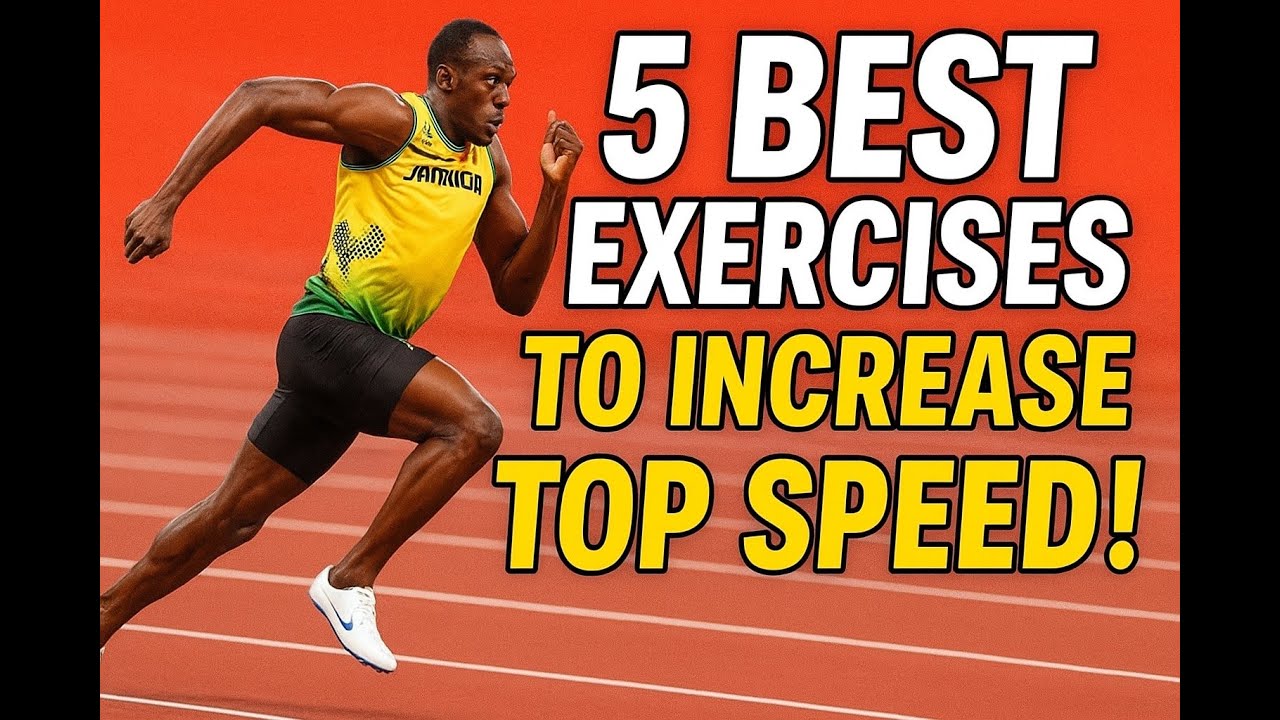 The 5 BEST Exercises to RUN Faster Top Speed (Proven by Sports Science)