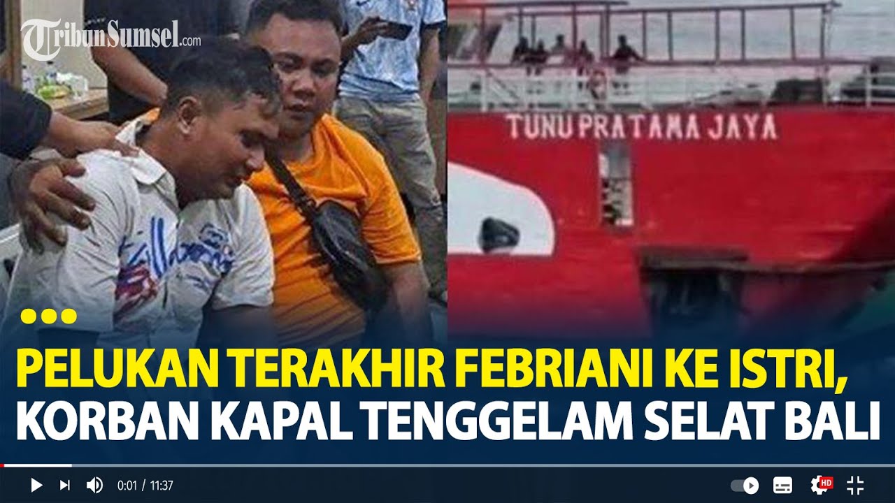 Pelukan Terakhir Febriani ke Istri yang Terlepas, Pengantin Baru Jadi Korban Kapal Tenggelam di Bali