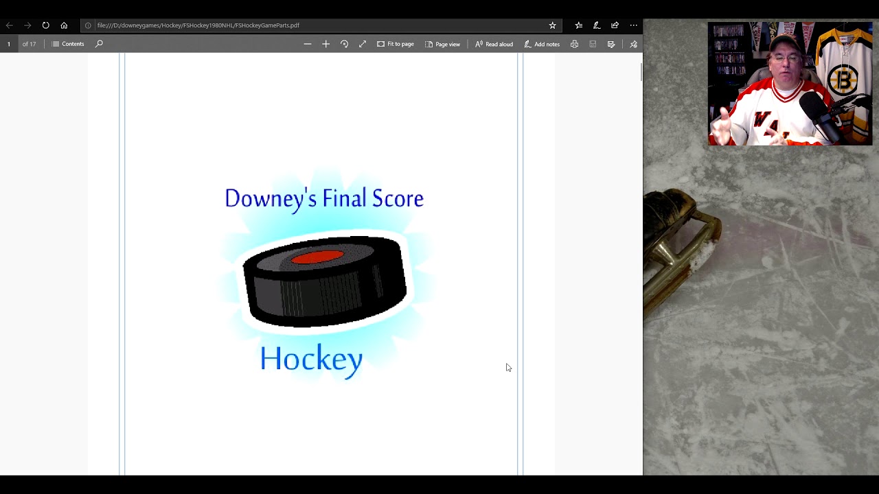 Downey's Final Score Hockey 1970-71 project wrap up