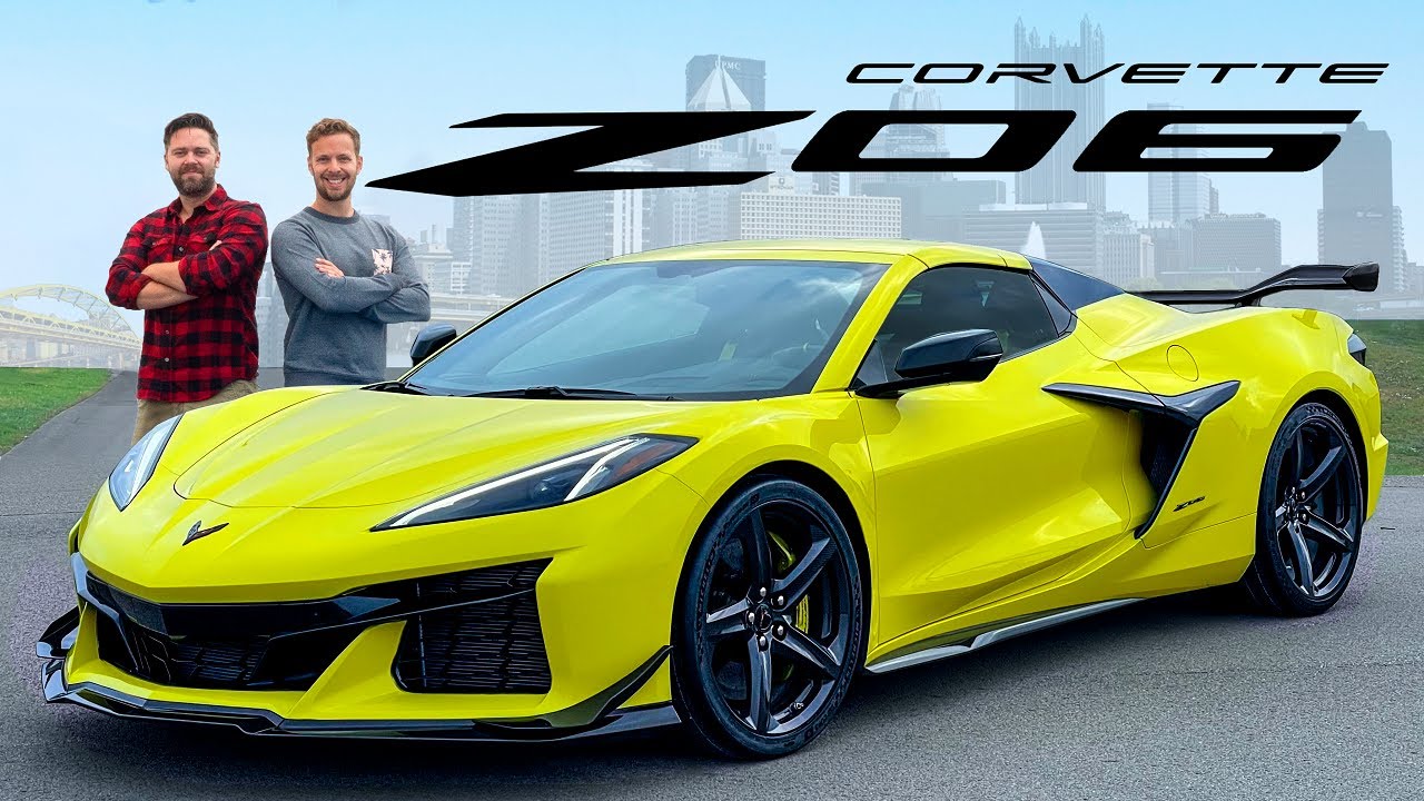 Обзор Corvette Z06 2023 года // Суперкар за 100 000 долларов