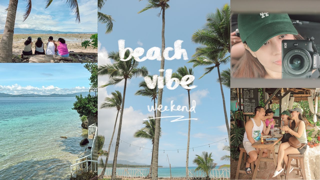 relaxing beach trip, mental health break with friends⎮mati city davao oriental
