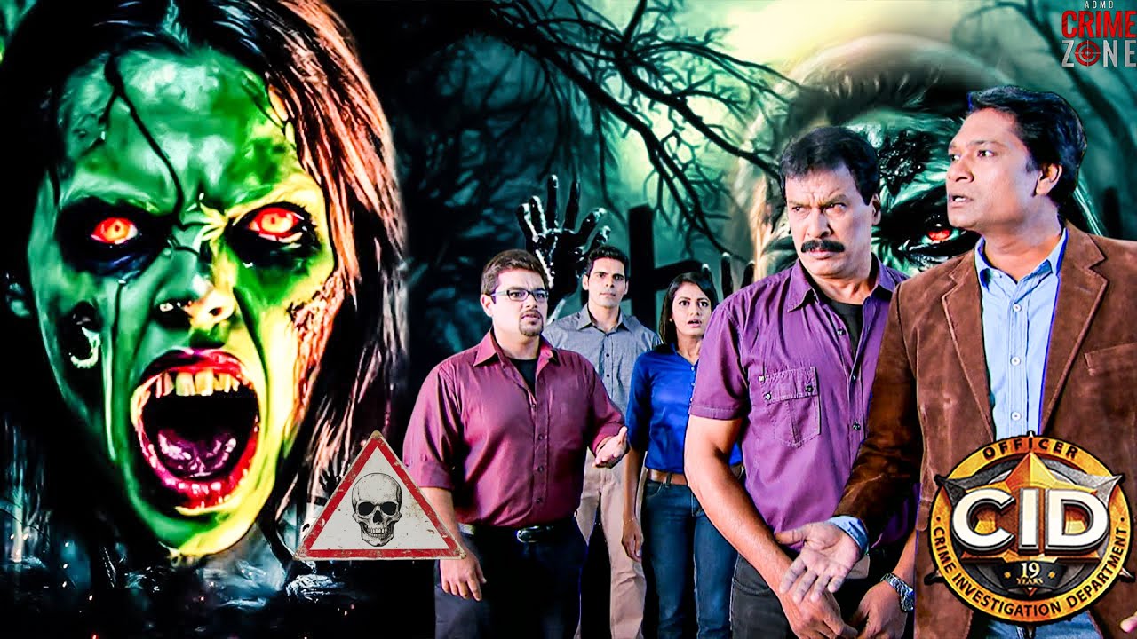 कब्रिस्तान मे ऐसे CID को घुसता हुआ देख करके वहा की आत्माओ को आया गुस्सा | CID | Horror Episode