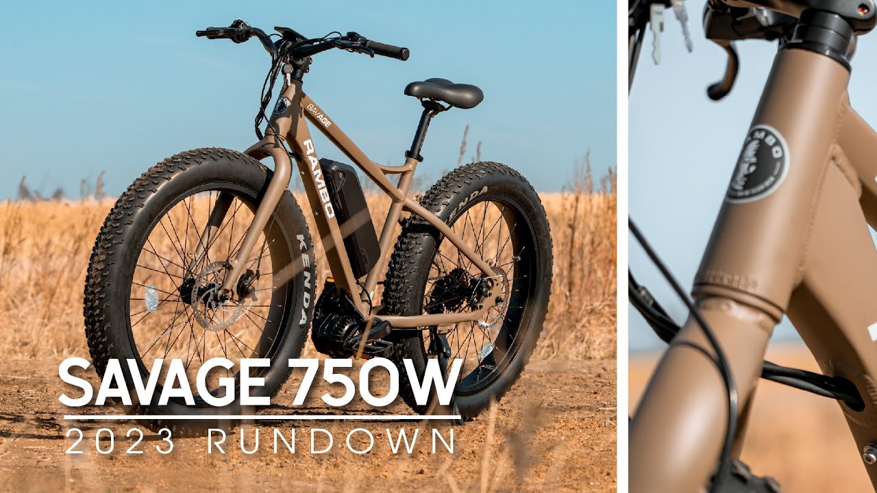 SAVAGE 750W Rundown 2023 | Rambo Bikes
