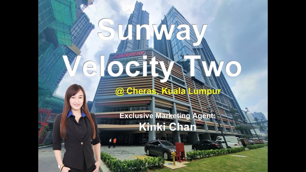 Sunway Velocity Two: Walking distance to not 1, not 2, but 5 train stations! (MRT/LRT) 969sqft, 3R2B