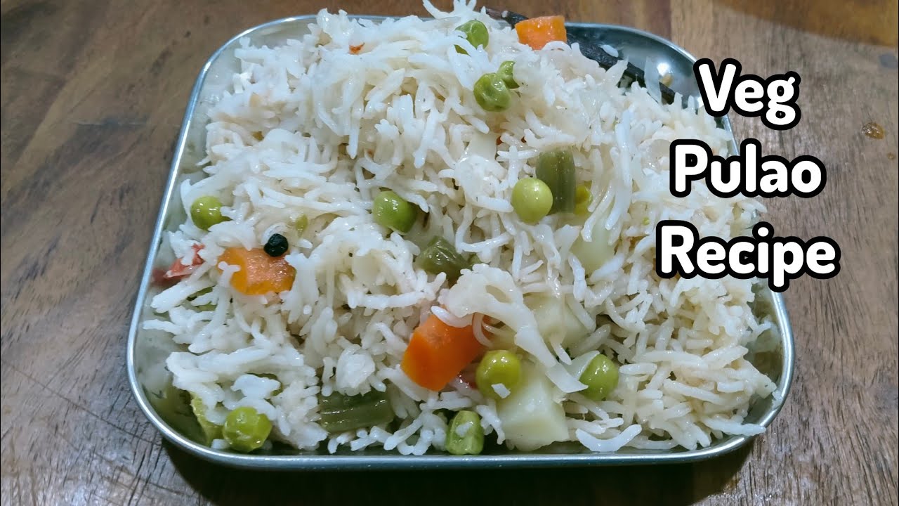 Vegetable Pulao Recipe | veg Pulao 