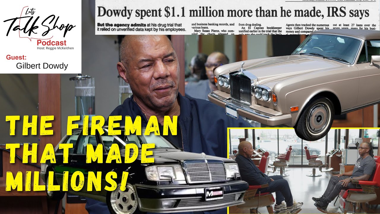 Full Interview with Gilbert Dowdy - The Fireman that Made Millions Selling Cocaine #lifeafterprison