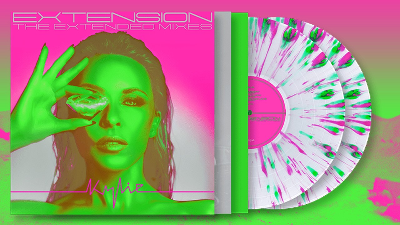 Kylie Minogue  – Extension (The Extended Mixes) Vinyl Unboxing